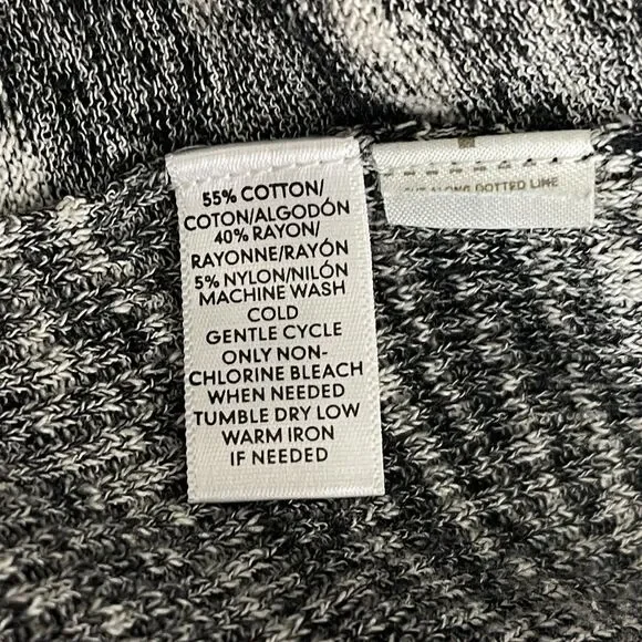 LOFT Knit Pocket Open Front Cardigan Women's Size XS - Picture 6 of 8